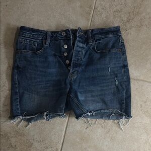 Old Navy High-Rise Distressed Denim Shorts